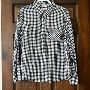 Merona Women’s Plaid Blouse XXL